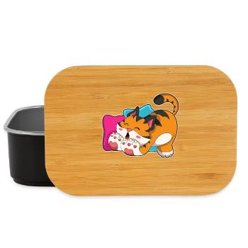 Süßer Tiger  - Lunch Box - Schwarz - Vorne