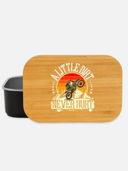 Motocross - Lunch Box - Schwarz