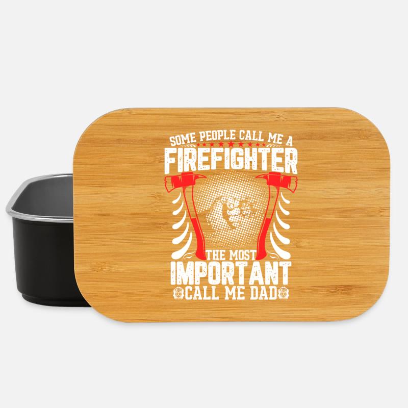 Fire Brigade Dad: The Most Important Call - Lunch Box - black