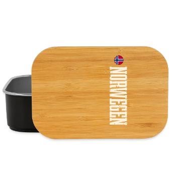 Norwegen - Lunch Box - Schwarz - Vorne