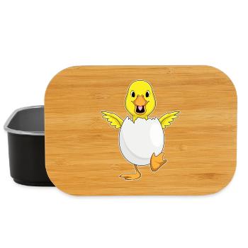 Ente Eierschale - Lunch Box - Schwarz - Vorne