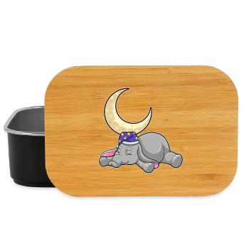 Elefant Mond - Lunch Box - Schwarz - Vorne