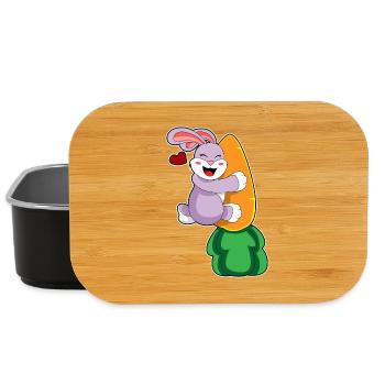 Bunny Carrot - Lunch Box - black - Front