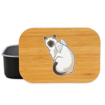 Ailes d’ange de chat - Boîte à goûter - noir - Devant