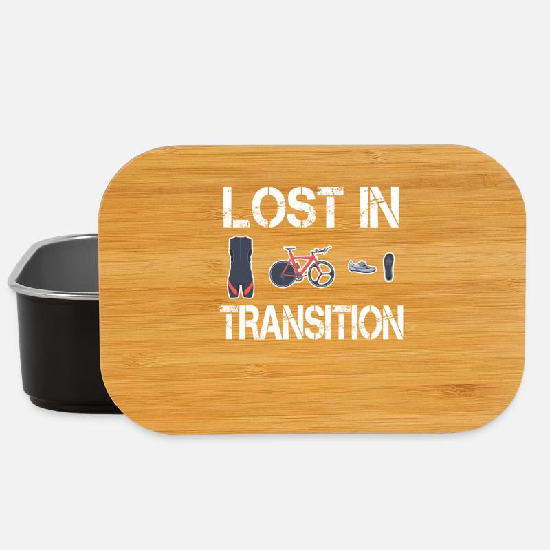 Lost In Transition Triathlet Triathlon - Lunch Box - Schwarz