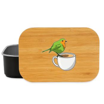 Bird Coffee Mug - Lunch Box - black - Front