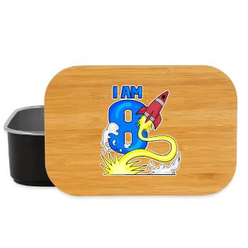 Junge 8 Jahre alt - Lunch Box - Schwarz - Vorne