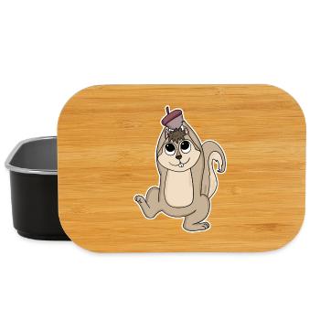 Eichhörnchen - Lunch Box - Schwarz - Vorne
