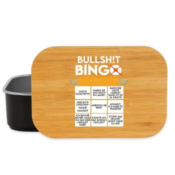 Einzelhandel Kasse Verkäuferin Kaufmann Kauffrau - Lunch Box - Schwarz - Vorne