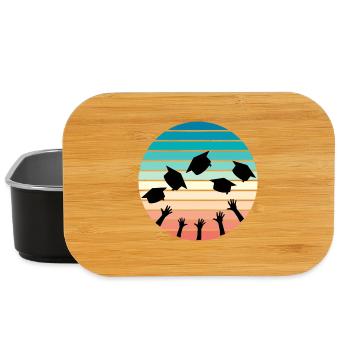 Graduation - Graduation Gift Ideas - Lunch Box - Schwarz - Vorne