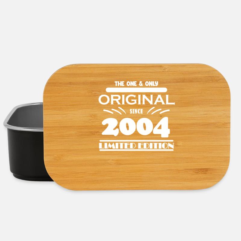 2004 - Born 2004 - Year of birth 2004 - Lunch Box - black