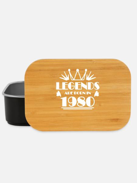 1980 - Jahrgang 1980 - Lunch Box - Schwarz