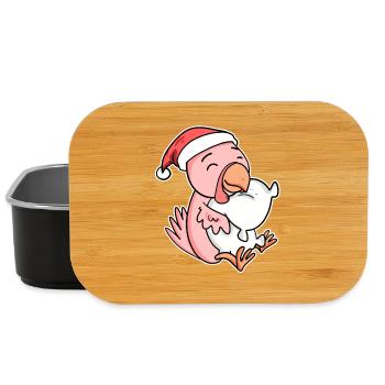 Poulet Noël Sommeil Sommeil Sommeil Sommeil - Boîte à goûter - noir - Devant