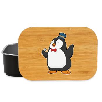 Chant du micro Penguin Singer - Boîte à goûter - noir - Devant