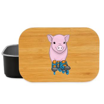 Pig Patins en ligne - Boîte à goûter - noir - Devant