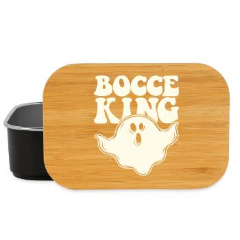 Bocce King Boules Ball Halloween Costume Boule Bocce - Lunch Box - black - Front