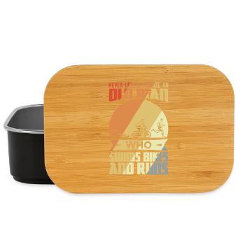 Alter Triathlet - Lunch Box - Schwarz - Vorne
