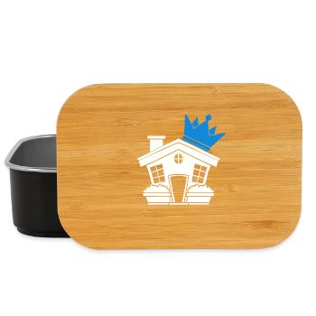 Haus Dach - Lunch Box - Schwarz - Vorne