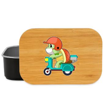 Schildkröte Motorroller - Lunch Box - Schwarz - Vorne