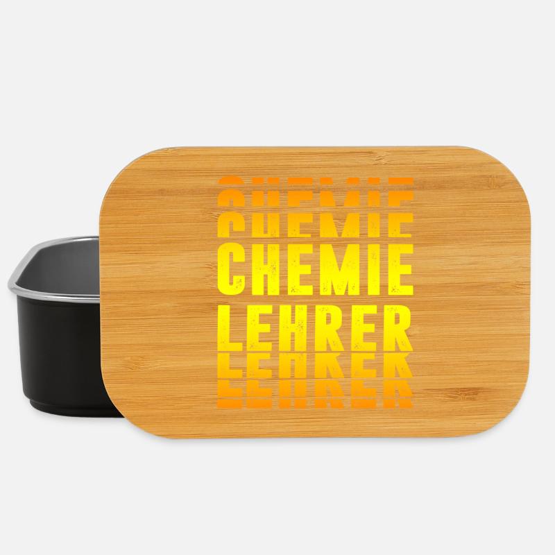 Chemielehrer - Lunch Box - Schwarz