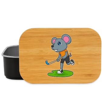 Souris Hockey sur gazon Stick - Boîte à goûter - noir - Devant