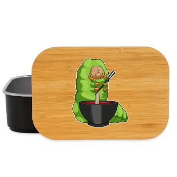 Cuisinière chenille cuisinière cuisinière de ramen - Boîte à goûter - noir - Devant