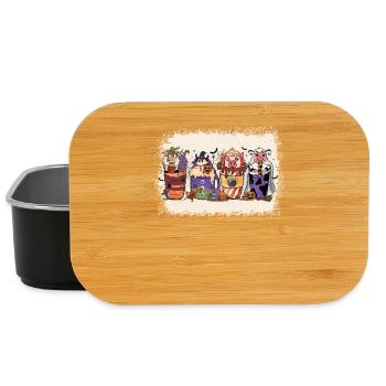 Herbst-heiße-schokolade-tasse Halloween - Lunch Box - Schwarz - Vorne