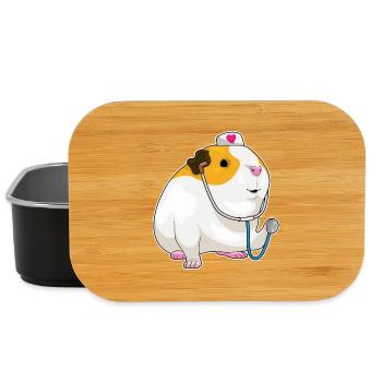 Guinea pig nurse stethoscopes - Lunch Box - black - Front