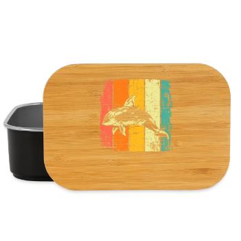 Orca vintage - Lunch Box - black - Front