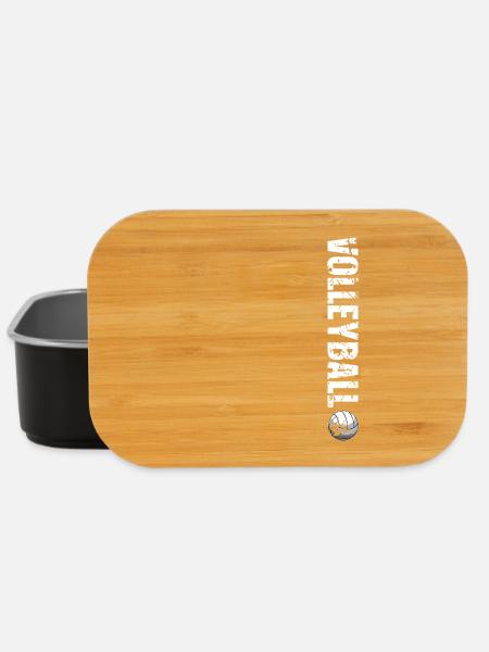 Volleyball - Lunch Box - Schwarz