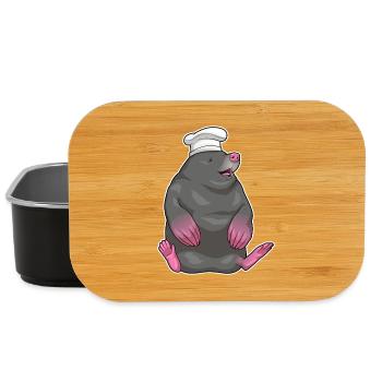 Mole Chef Chef Hat Cooking - Lunch Box - black - Front
