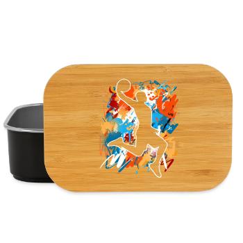 Basketball basketball players - Lunch Box - black - Front