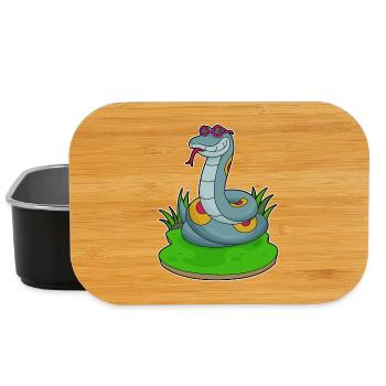 Schlange Sonnenbrille - Lunch Box - Schwarz - Vorne