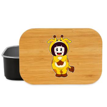 Giraffe Girl Costume - Lunch Box - black - Front