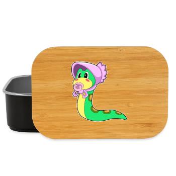Schlange Baby Schnuller - Lunch Box - Schwarz - Vorne