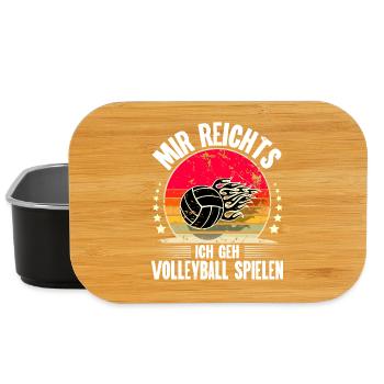 Volleyball - Lunch Box - Schwarz - Vorne