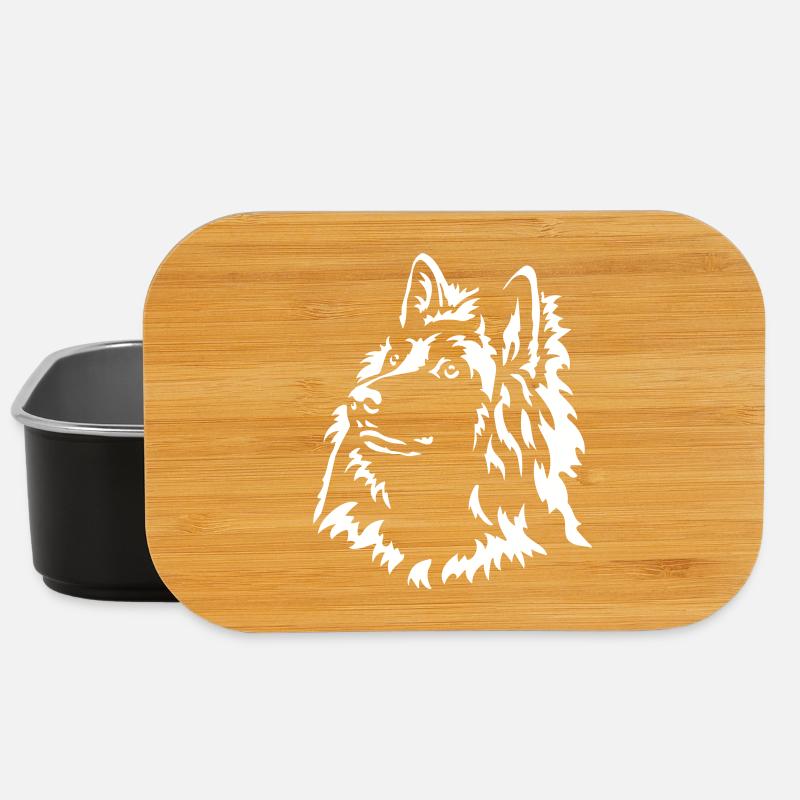 Tervueren Kopf "Black Edition" - Lunch Box - Schwarz
