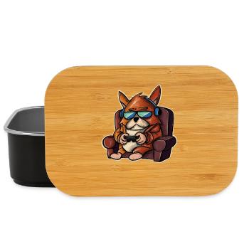 Jeu de chien Joueur Joueurs Joueurs - Boîte à goûter - noir - Devant