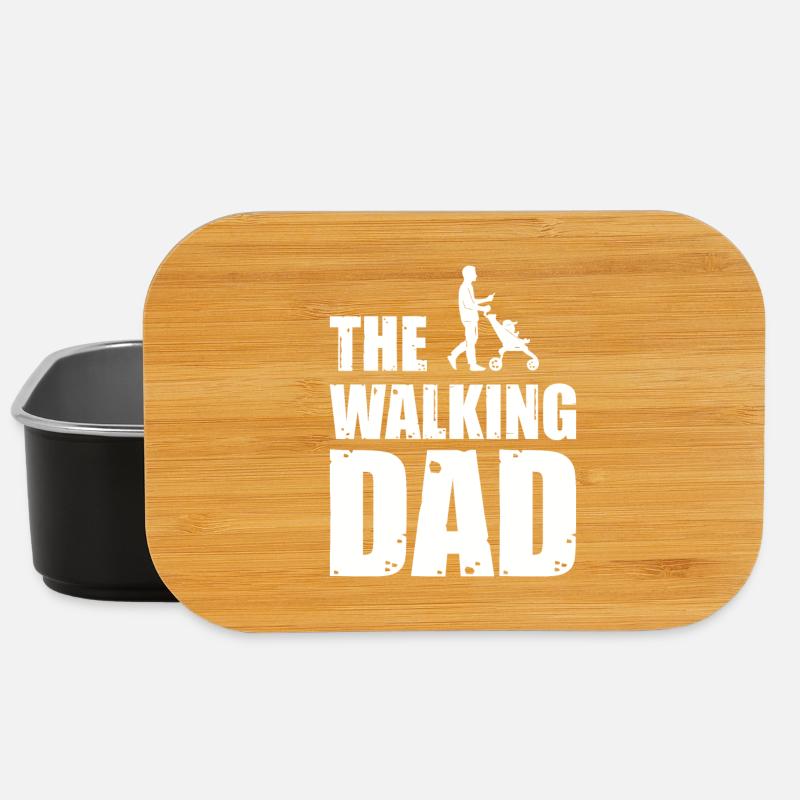 The walking dad - Boîte à goûter - noir