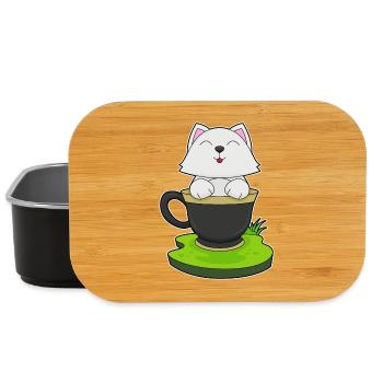 Cat Cup - Lunch Box - black - Front