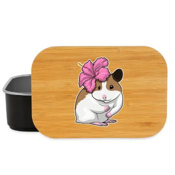 Hamster Hibiskus  - Lunch Box - Schwarz - Vorne