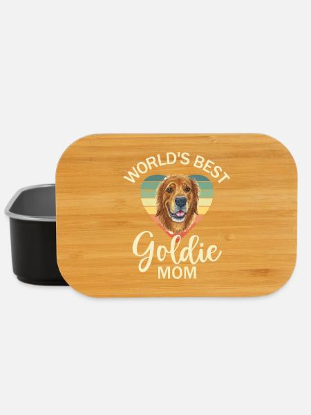 Chien Golden Retriever - Boîte à goûter - noir