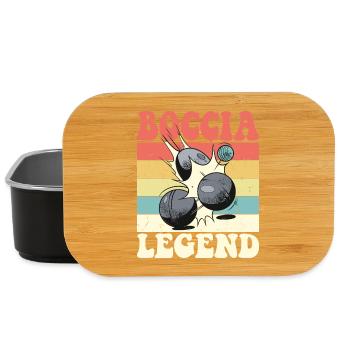 Bocciaspieler Boccia Kugel und Zubehör Boccia - Lunch Box - Schwarz - Vorne