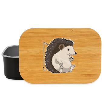 Hedgehog Angler Fishing Rod Fishing Rod - Lunch Box - black - Front