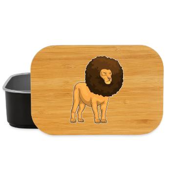 Coiffure Lion Afro - Boîte à goûter - noir - Devant