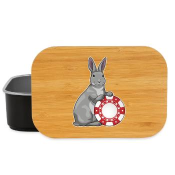 Bunny Poker Jetons de poker - Boîte à goûter - noir - Devant