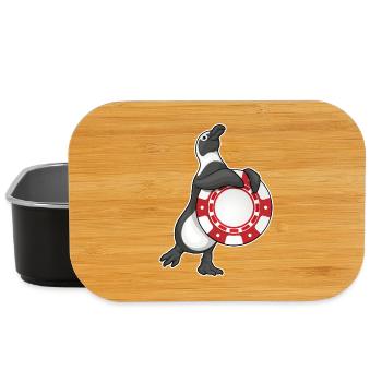 Penguin Poker Jetons de poker - Boîte à goûter - noir - Devant
