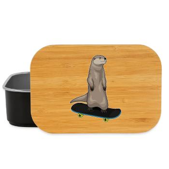 Planche à roulettes Otter Skater - Boîte à goûter - noir - Devant