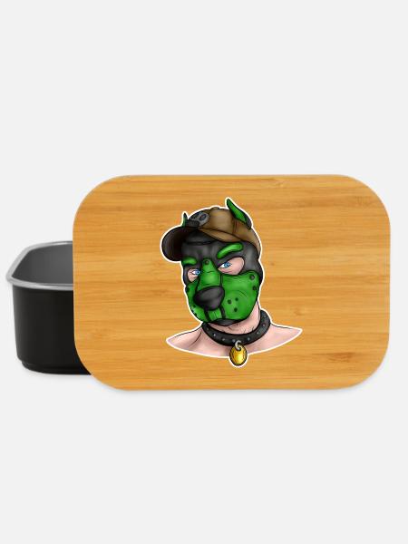 PupGreen - Lunch Box - black