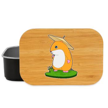 Hamster Regenschirm - Lunch Box - Schwarz - Vorne